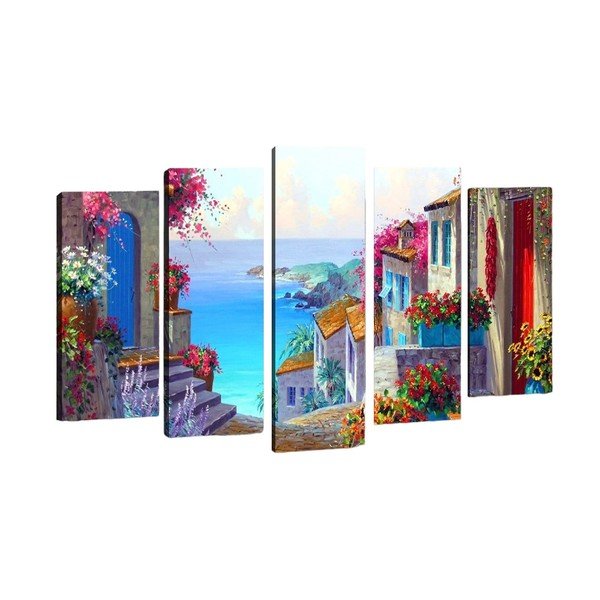 Set 5 tablouri Tablo Center Dolce Vita