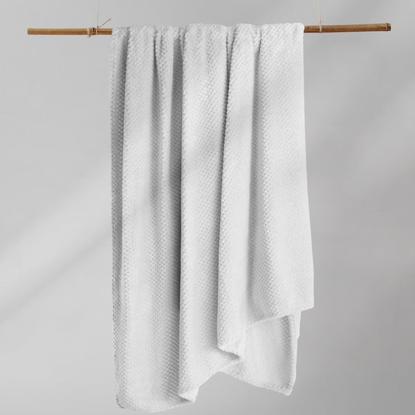 Pătură din microfibră DecoKing Henry, 220 x 240 cm, alb-image-4