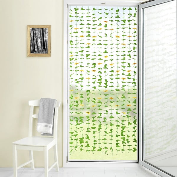 Draperie galbenă-verde 90x190 cm cu prindere la ușă Sunflowers – Maximex-image-3