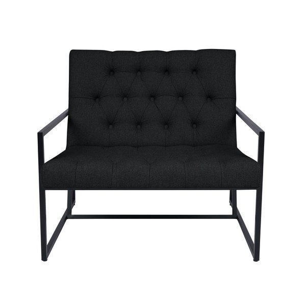 Fotoliu Mazzini Sofas Aster, negru-image-2