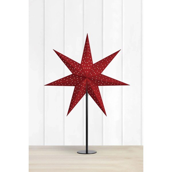 Decorațiune luminoasă burgundy ø 45 cm  cu model de Crăciun Clara – Markslöjd-image-1