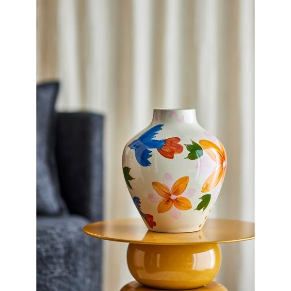 Vază din gresie pictată manual (înălțime 27 cm) Maricala – Bloomingville-image-1