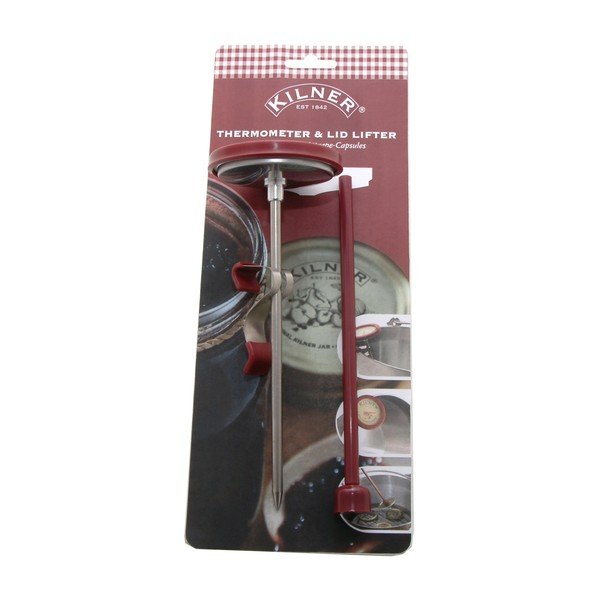 Termometru inoxidabil Kilner, roșu-image-4