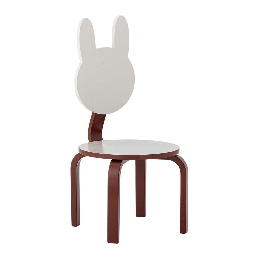 Scaun de copii burgundy/alb Liova – Bloomingville Mini