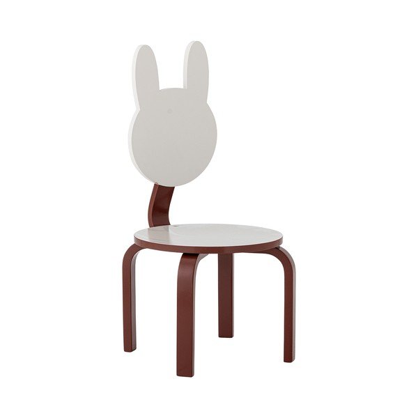 Scaun de copii burgundy/alb Liova – Bloomingville Mini