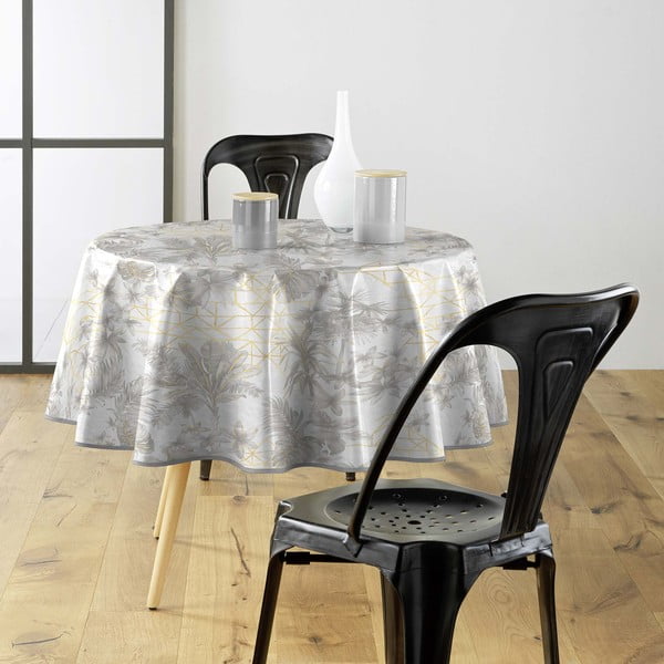 Față de masă lavabilă ø 160 cm Coconut – douceur d'intérieur-image-2