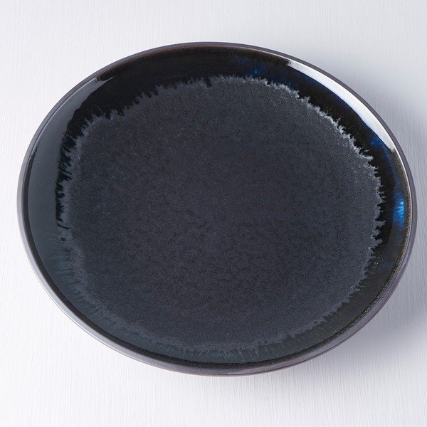 Farfurie din ceramică MIJ Matt, ø 25 cm, albastru închis-image-3
