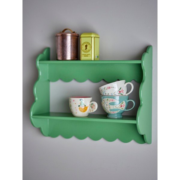 Raft verde etajat din lemn de brad 49,5 cm Salla – Bloomingville-image-1