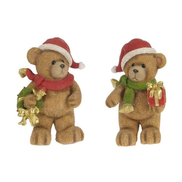 Set doi ursuleți decorativi InArt Santa