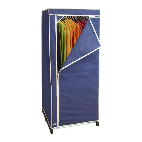 Dulap textil  Jocca, 148 x 60 cm, albastru