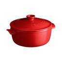Oală cu capac din ceramică 3,9 l Flame – Emile Henry