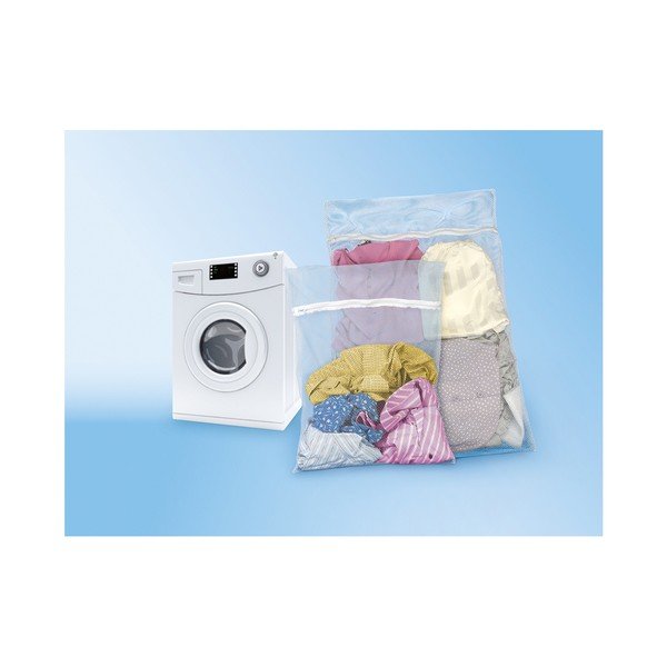 Set 2 huse protecție rufe pentru mașina de spălat Metaltex Protector-image-1