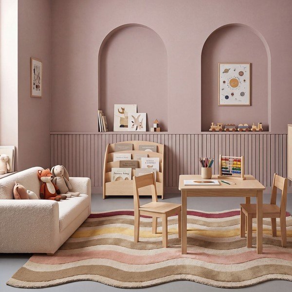 Covor țesut manual din lână 140x200 cm Cascade Wool – Flair Rugs-image-2