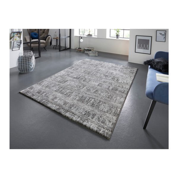 Covor Elle Decoration Arty Gonesse, 120 x 170 cm, gri-image-1