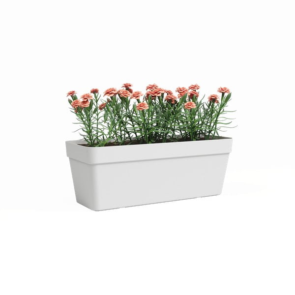 Jardinieră din plastic reciclat cu sistem de auto-irigare 50 cm Capri – Artevasi-image-2