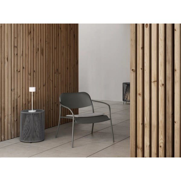 Masă auxiliară de grădină rotundă din metal ø 34 cm Rope – Blomus-image-2