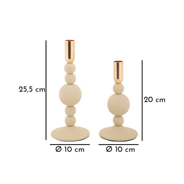 Sfeșnice 2 buc. din metal Aster – Mauro Ferretti-image-4