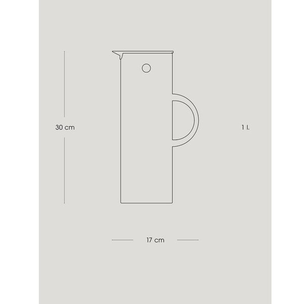 Cană termos verde din plastic 1 l EM77 – Stelton-image-4