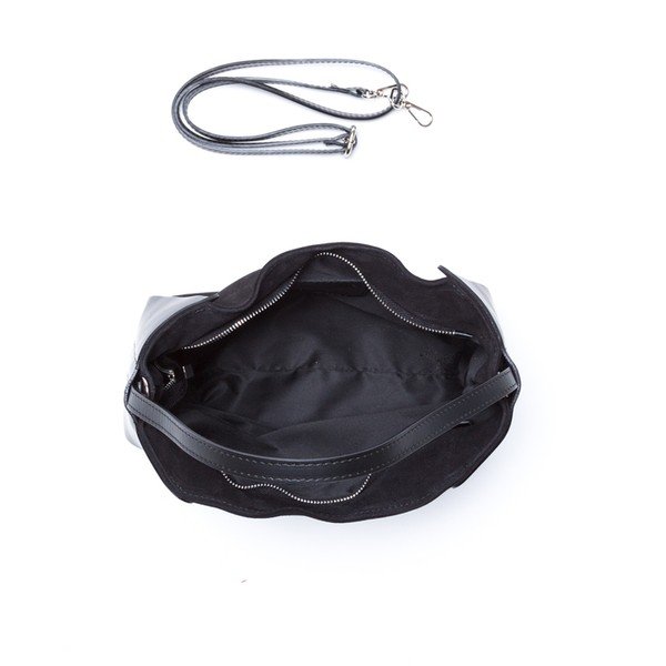 Poșetă din piele Isabella Rhea 8009 Nero-image-2