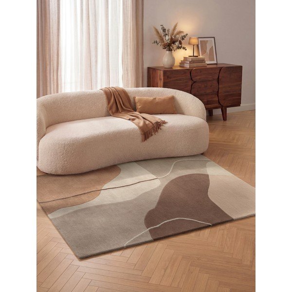 Covor maro din lână 120x170 cm Muse – Villeroy&Boch-image-2