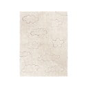Covor pentru copii crem lavabil/țesut manual din bumbac 120x160 cm Clouds – Lorena Canals