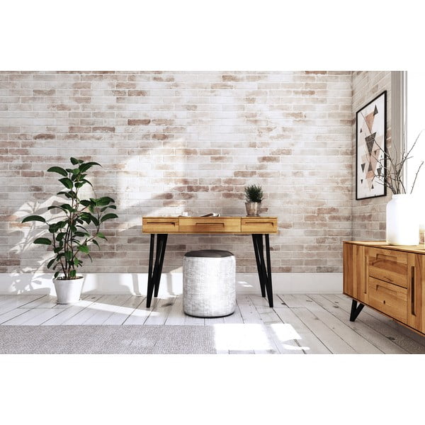 Măsuță de toaletă din stejar 120x53 cm Golo - The Beds-image-4