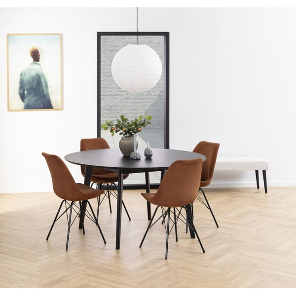 Scaun de sufragerie maro Eris - Actona-image-1