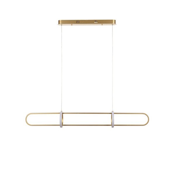 Lustră aurie LED din metal Alken – Bizzotto