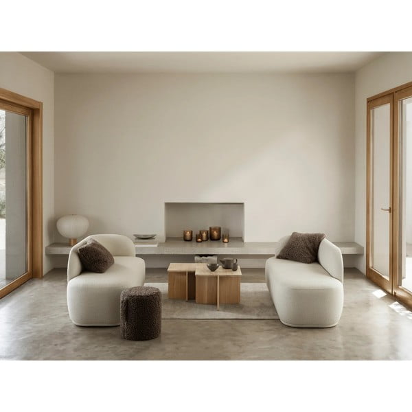 Față de pernă din material bouclé 50x50 cm Teddy – Blomus-image-3