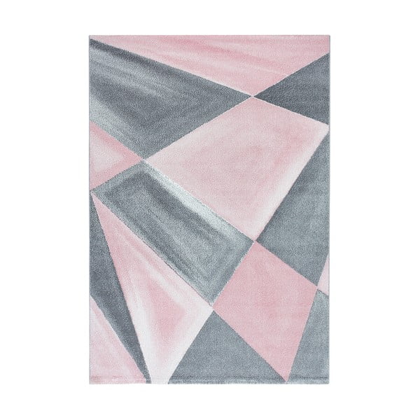 Covor tip traversă roz/gri 80x250 cm Beta – Ayyildiz Carpets