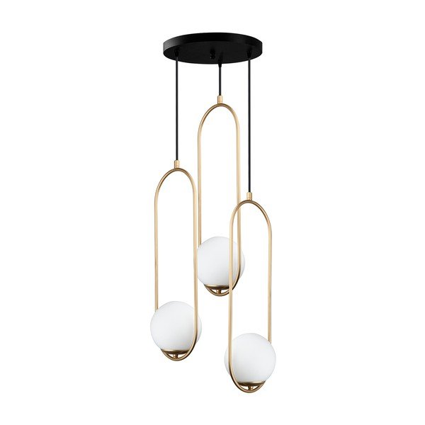 Lustră Squid Lighting Arch, înălțime 146 cm, auriu-image-2