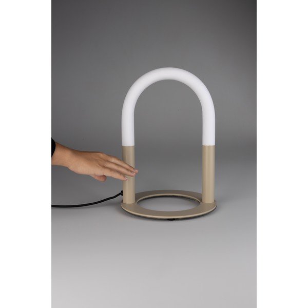 Veioză bej LED cu intensitate reglabilă din metal (înălțime 36 cm) Arch – Zuiver-image-4