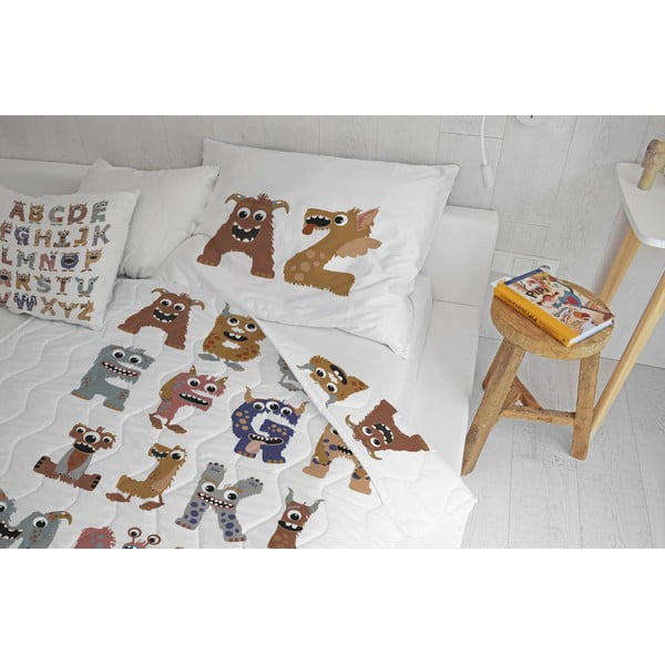 Set pilotă și față de pernă din bumbac satinat matlasat 140x200 cm – Butter Kings-image-1