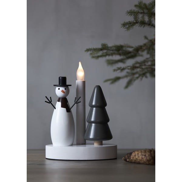Decorațiune luminoasă alb-negru de  Crăciun Christmas Joy – Star Trading-image-2