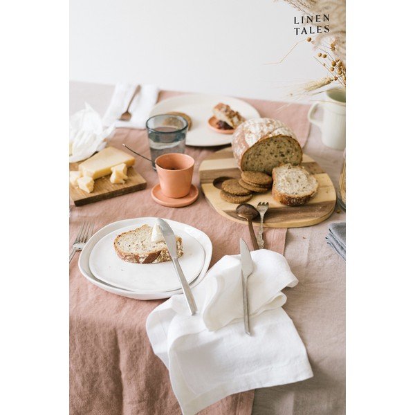 Set 2 șervete din in Linen Tales, alb-image-1