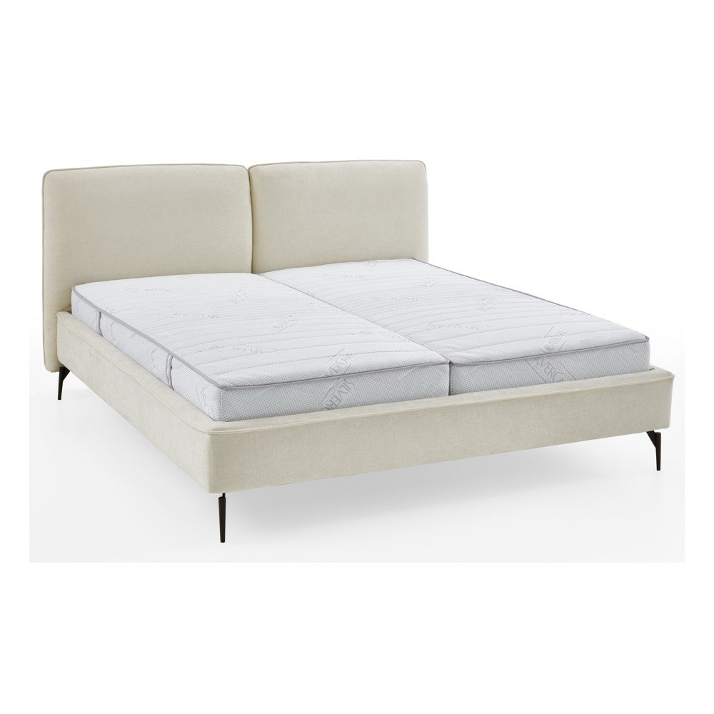 Pat matrimonial fildes tapitat fara somiera 200x200 cm Infinity – Meise Möbel