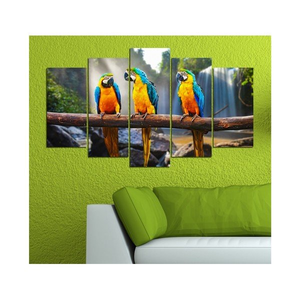 Tablou din mai multe piese Insigne Gino, 102 x 60 cm-image-1