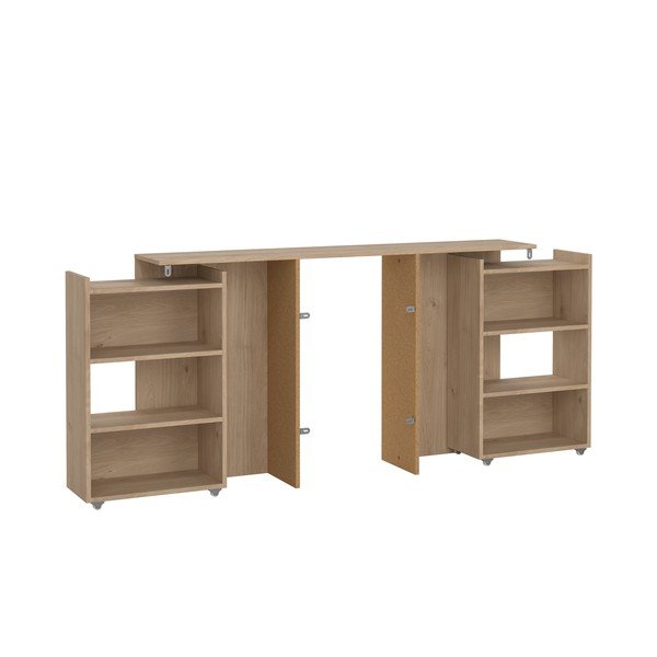 Tăblie de pat în culoare naturală 145x80 cm Naia – Tvilum-image-4