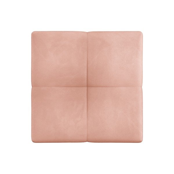 Modul pentru canapea roz cu tapițerie din catifea Rome Velvet - Cosmopolitan Design-image-3