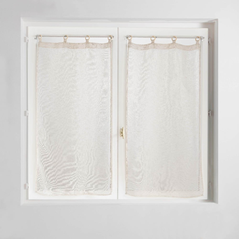 Perdele bej 2 buc. 60x120 cm Minalisa – douceur d'intérieur