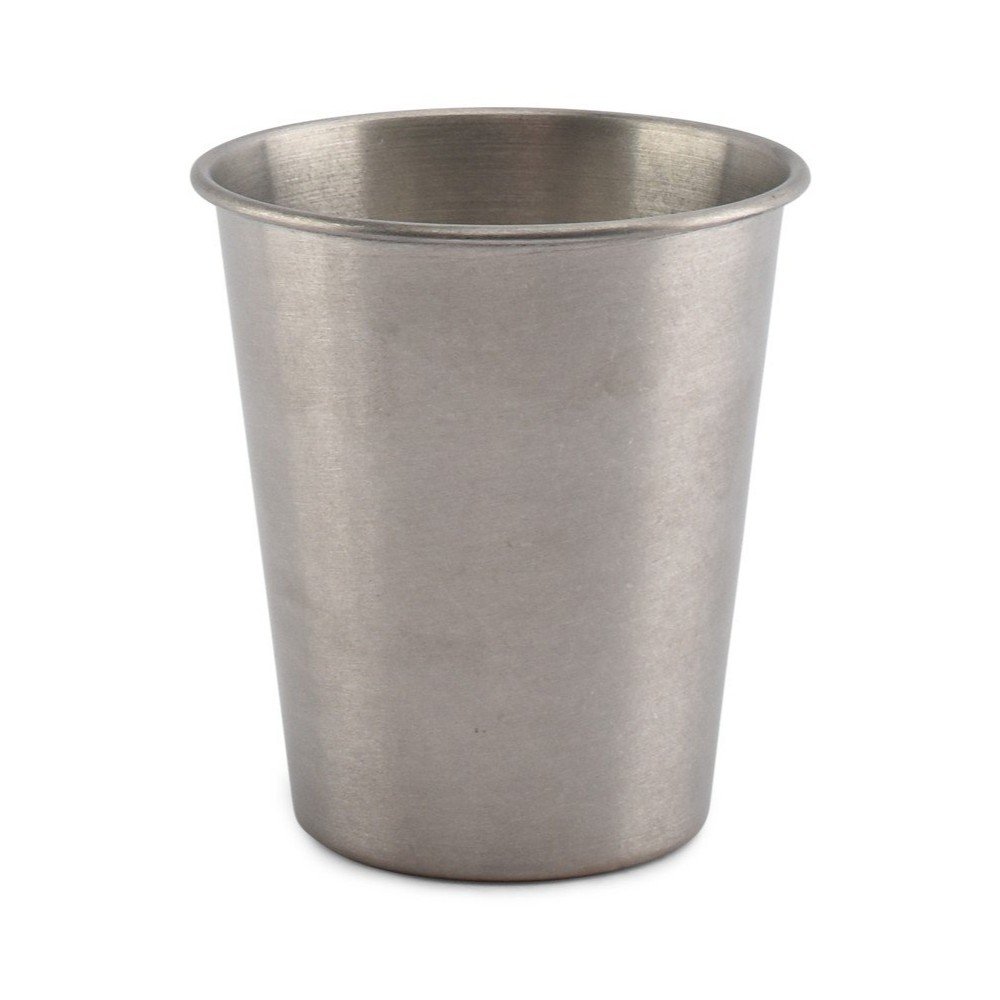 Cană argintie din metal 300 ml Serve – BonBistro