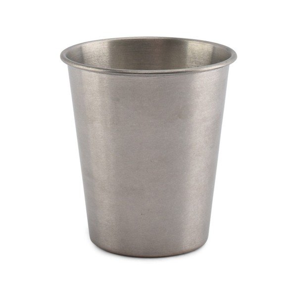 Cană argintie din metal 300 ml Serve – BonBistro