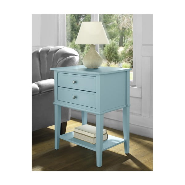 Noptieră albastru-deschis Franklin – Støraa-image-1