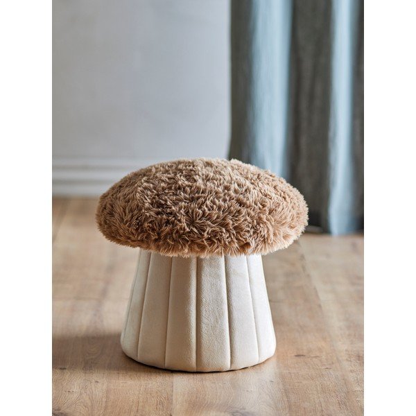 Puf pentru copii maro/în culoare naturală Bertil – Bloomingville Mini-image-1