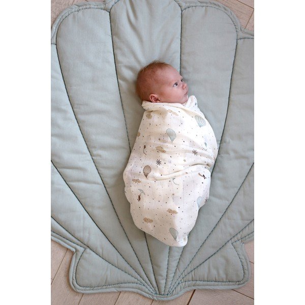 Pătură pentru copii, fildeș din bumbac organic 120x120 cm Dreamland – Cam Cam Copenhagen-image-1