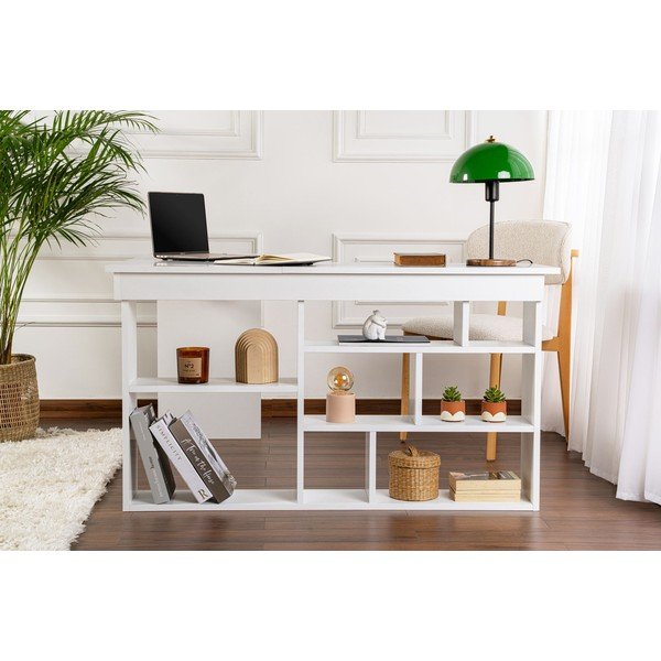 Birou cu aspect mat 120x130 cm Vesper – Kalune Design-image-3