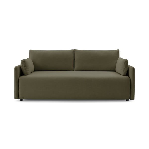 Canapea verde extensibilă 211 cm Marcel – Bobochic Paris
