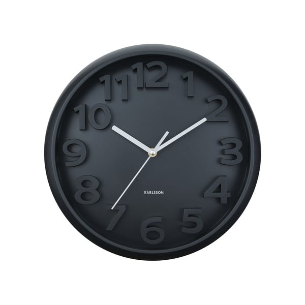 Ceas de perete ø 33,5 cm Elevated Classic Numbers – Karlsson
