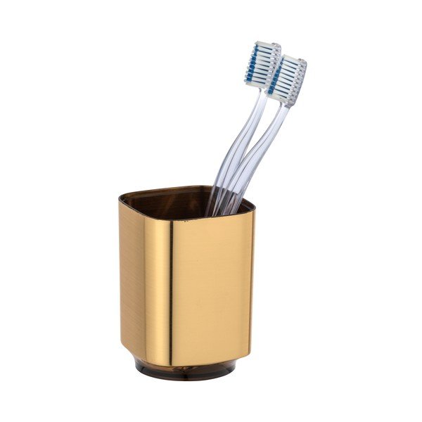 Recipient pentru periuțe de dinți Wenko Auron, auriu-image-1