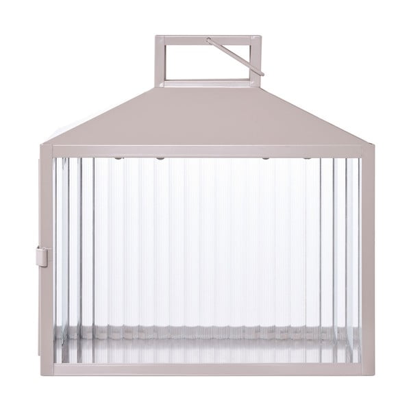 Felinar din sticlă (înălțime 26,5 cm) Lucca – House Nordic-image-1